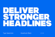 Awestruck, a Sans Serif Font by ANDR35 (Thumbnail 7 of 11)