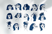 Girls and Flowers, a Person Illustration by Annakniaz (Thumbnail 3 of 12)