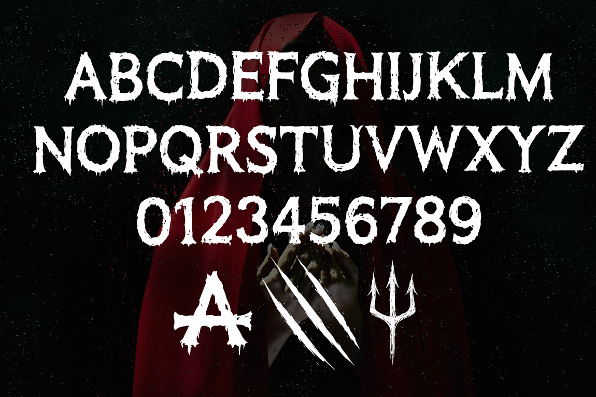 Kharma, a Blackletter Font by rulihoki studio (Photo 3 of 3)