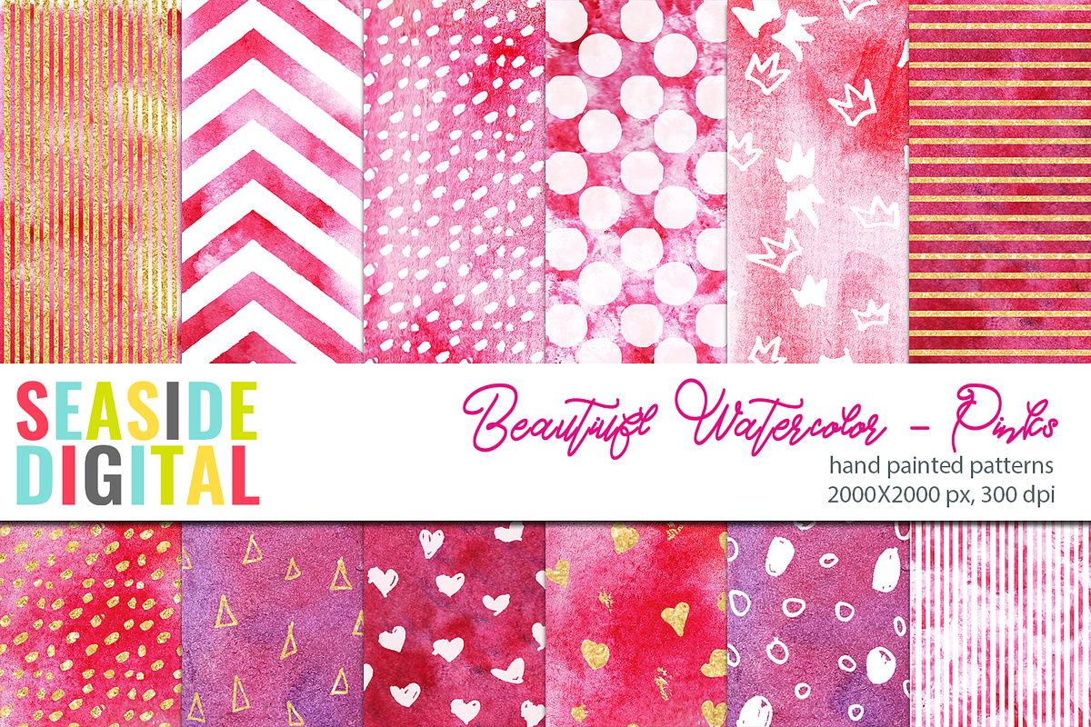Watercolor Giftbox - February Deal, a Texture Graphic by Sinziana Romanescu (Photo 19 of 21)