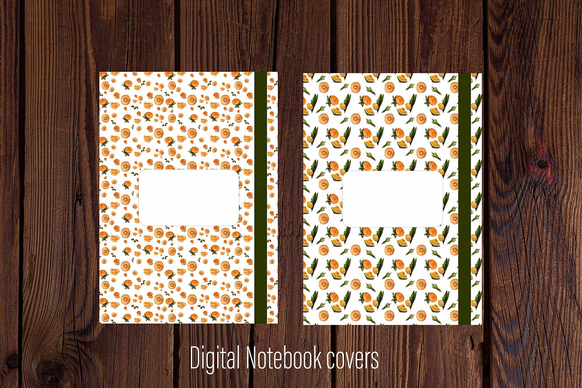 10 Food GoodNotes covers for planner, a Templates & Theme by Illustrator Space (Photo 8 of 9)