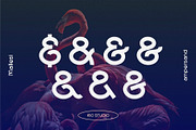 Mallesi Modern Sans, a Sans Serif Font by 160 Studio (Thumbnail 8 of 13)