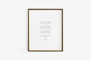 Vintage Frame Mockup, a Product Mockup by HALFTOUNE (Thumbnail 7 of 10)