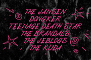 Compthoughts - DIY Garage Rock Font, a Font by riff.type (Thumbnail 2 of 10)