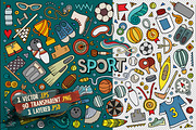 Sports Objects & Elements Big Set, an Object Graphic by BALABOLKA (Thumbnail 2 of 7)