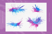Watercolor Splashes, a Texture Graphic by Tidemuse (Thumbnail 3 of 5)