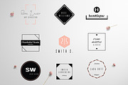 Feminine Chic Logo Templates, a Branding & Logo Template by IsikChic (Thumbnail 9 of 9)