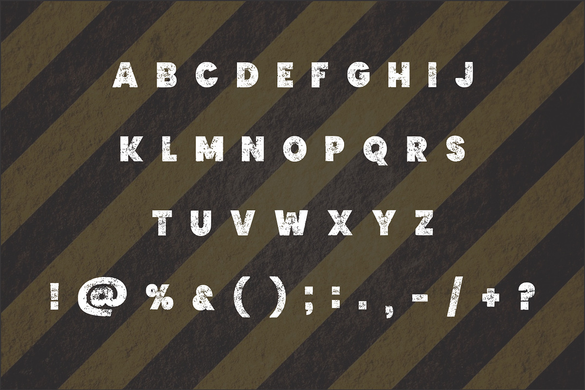 Vintage Round Up, a Font by Limited.studio (Photo 6 of 6)