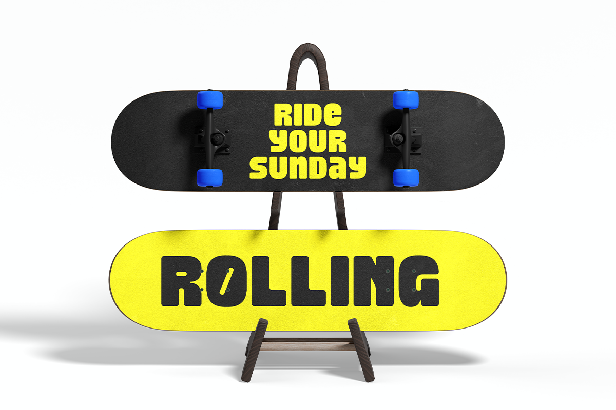 Hard Block – Bold Chunky Round Font, a Sans Serif Font by RagamKata (Photo 6 of 10)