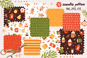 Sweet holidays. Christmas clipart, a Decorative Illustration by MagicForestory (Thumbnail 4 of 10)