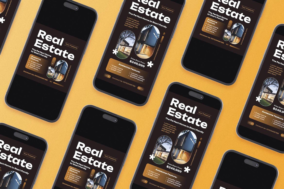 Modern Real Estate Flyer Set, a Flyer Template by Aiyari Graphic (Photo 2 of 3)