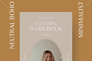 NEUTRAL BOHO WORKBOOK FOR COACHES, a Stationery Template by Local Marketing Templates (Thumbnail 7 of 10)