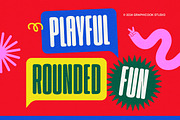 Roundovy, a Sans Serif Font by graphicook (Thumbnail 2 of 10)