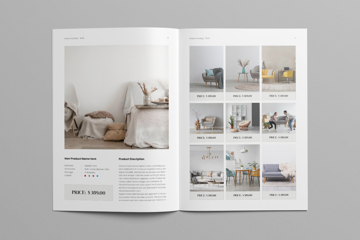 Catalog Template | Canva & Word, a Brochure Template by HiveArts (Photo 5 of 9)