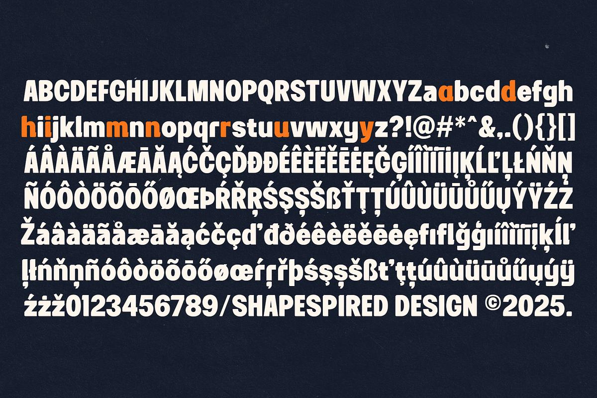 Boilerhaus - Hybrid Geometric Sans, a Sans Serif Font by Shapespired Design (Photo 3 of 13)