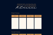 PLR Fitness Planner, a Stationery Template by Brand Your Biz Co. (Thumbnail 7 of 8)