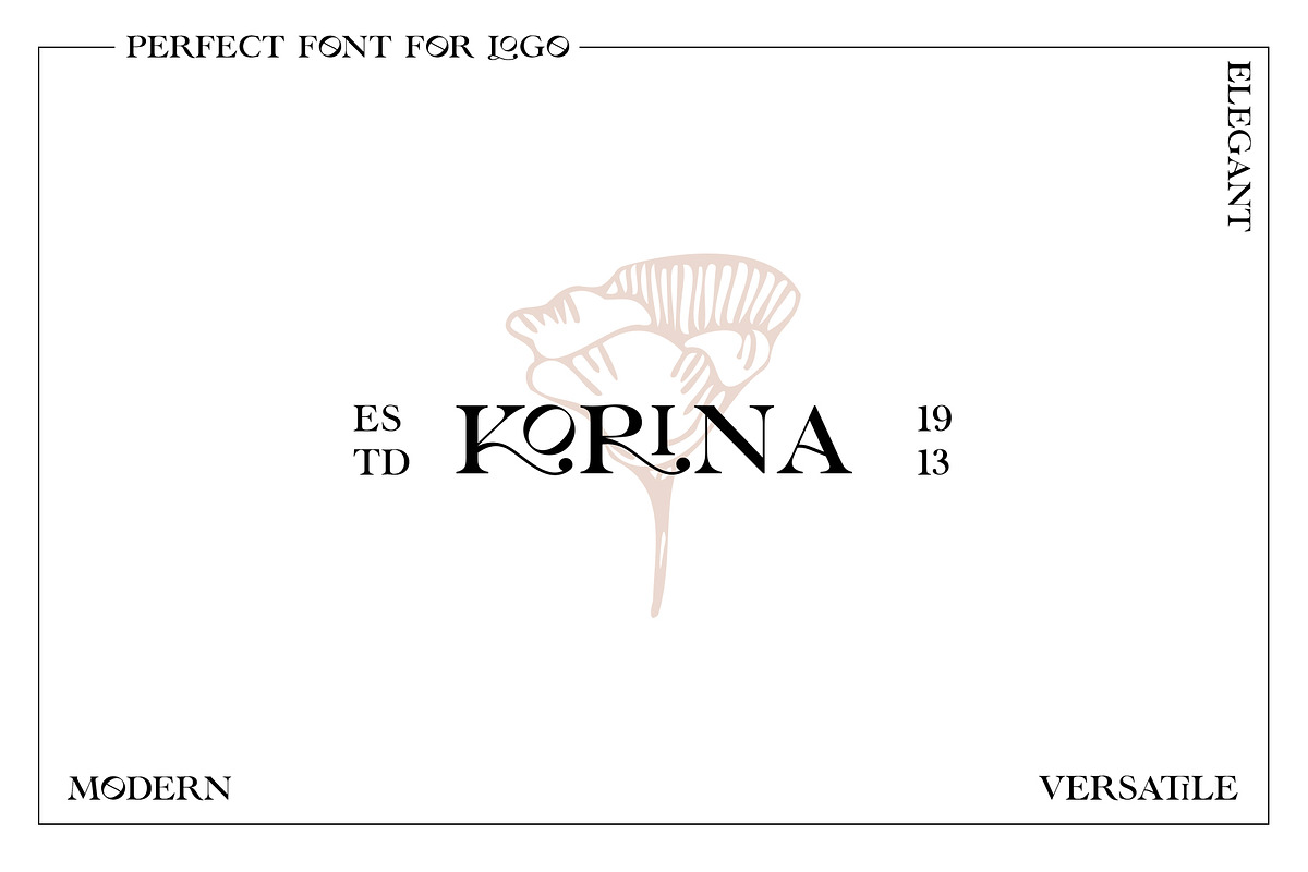 Loretto - Elegant Font + Bonus, a Font by GraphicDash (Photo 5 of 11)