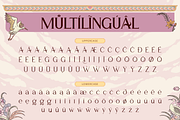 Amorthe, a Serif Font by Burntilldead (Thumbnail 11 of 12)