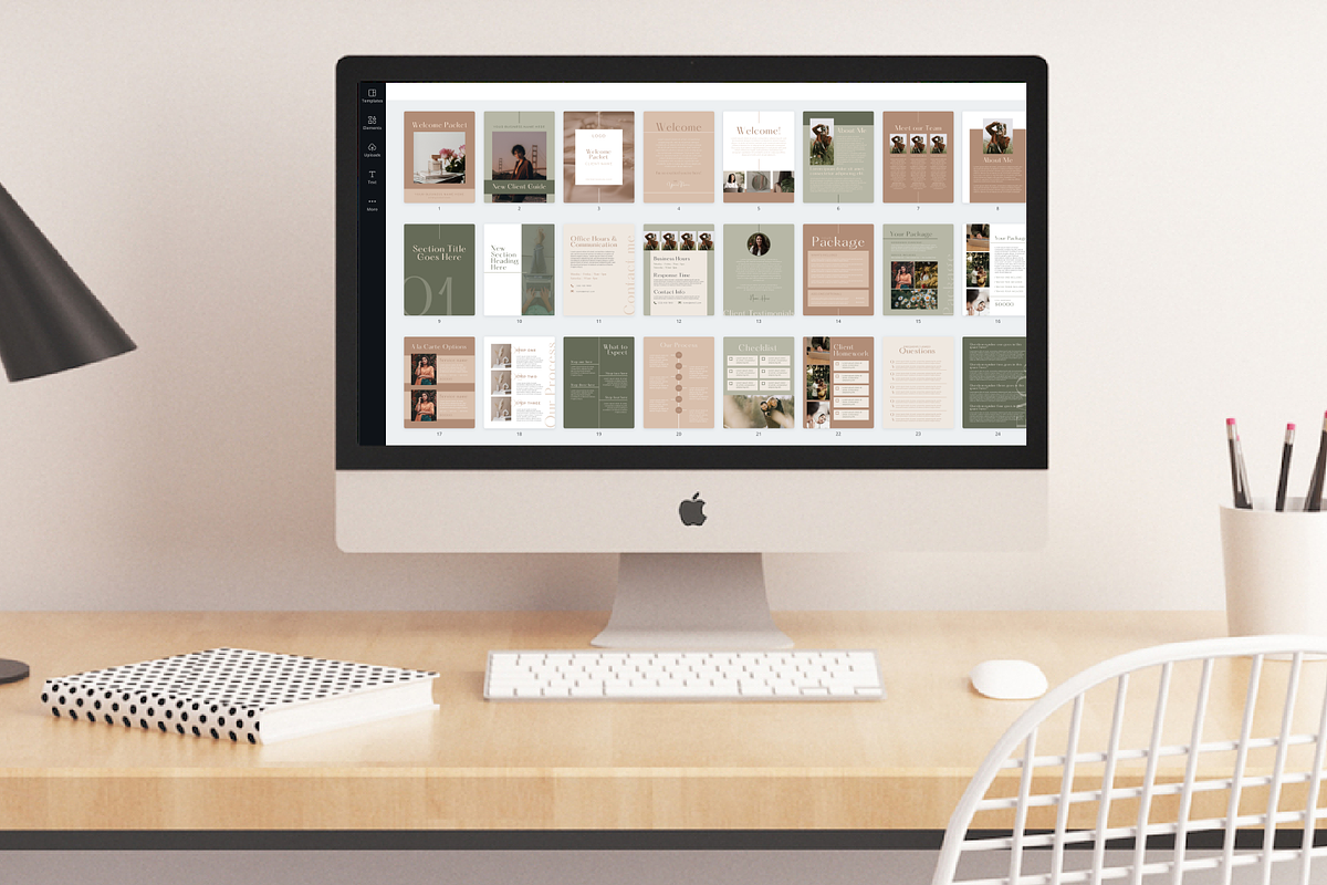 Client Welcome Packet, a Templates & Theme by LRG Designs (Photo 3 of 4)