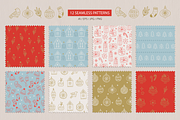 Tender Christmas Kit, a Seasonal Illustration by miumiu (Thumbnail 3 of 15)