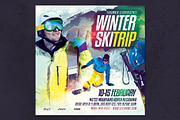 Winter Ski Trip Flyer, a Flyer Template by Tarommir (Thumbnail 2 of 3)