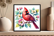 Watercolor Spring Birds Clipart, an Illustration by DreamCafeArt (Thumbnail 4 of 5)
