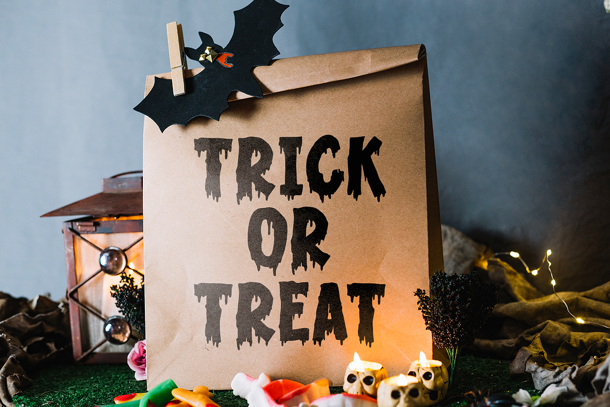 BLACK MONSTER - Halloween Font, a Handwritten Font by Mozatype (Photo 9 of 10)