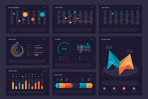 elements of infographics and statist