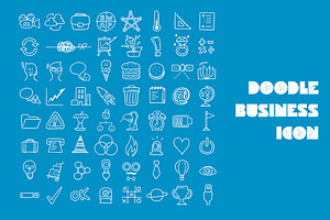 Doodle Business Icon
