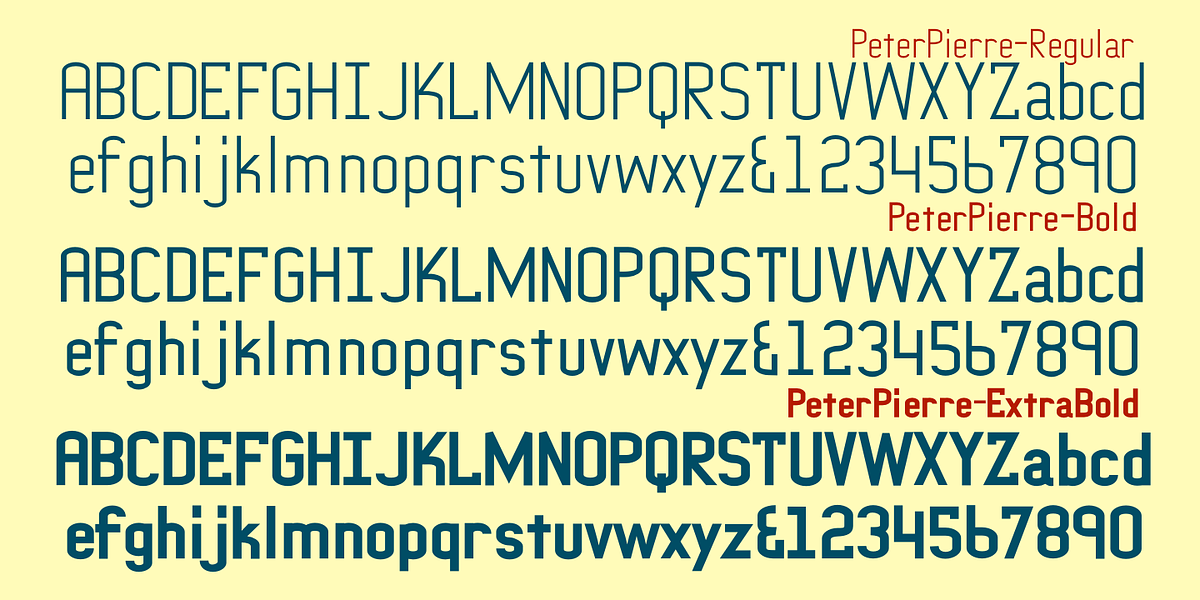 PeterPierre, a Sans Serif Font by Ingrimayne Type (Photo 5 of 6)