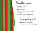 Christmas Party Seamless, an Illustration by Mashimara (Thumbnail 3 of 4)