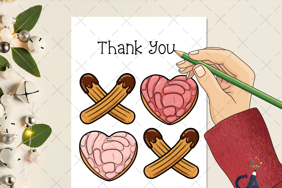 Concha XOXO Valentines Png, an Illustration by Creative Art (Photo 4 of 6)