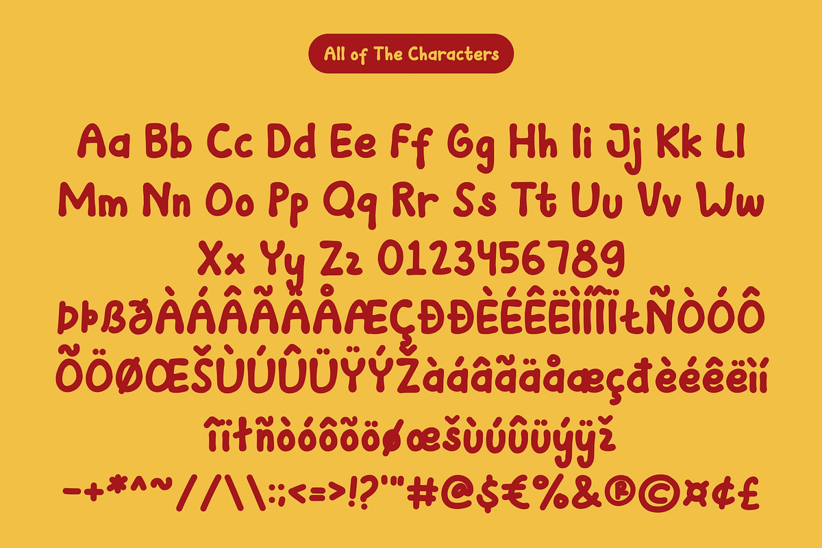CS Abora – Kids Font, a Sans Serif Font by Craft Supply Co. (Photo 8 of 8)