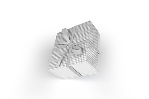 Gift Box Mockup, a Packaging Mockup by Qaleb Studio