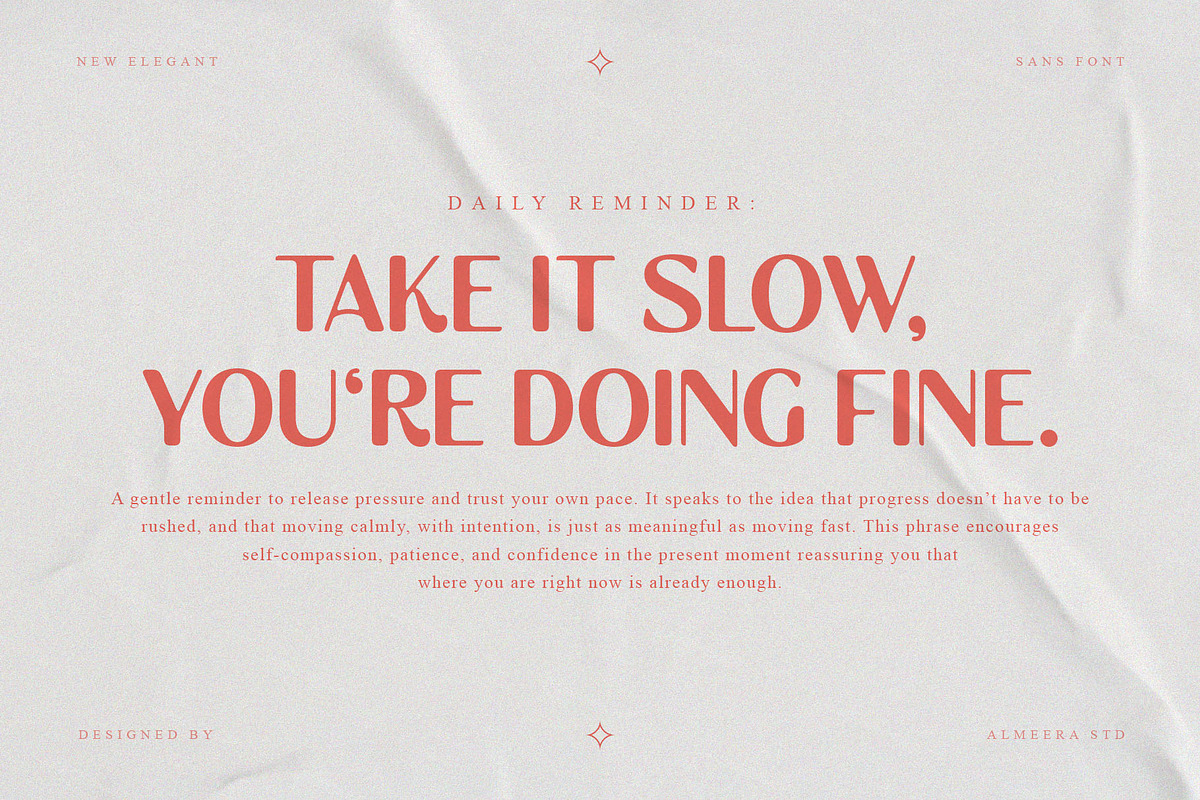 Ravlco — Retro Display Sans, a Sans Serif Font by Almeera Std (Photo 4 of 10)