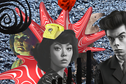Retro Thrillers collage kit, an Object Graphic by Fox's Monday (Thumbnail 3 of 25)