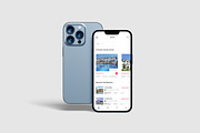 iPhone 13 Pro Max Mockup Bundles, an iPhone Mockup by Graphic Aesthetic (Thumbnail 8 of 22)