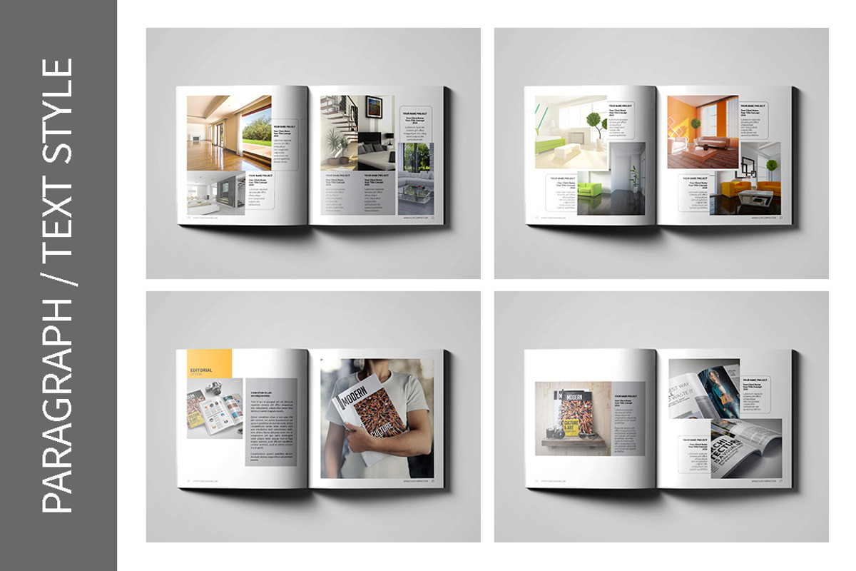 Graphic Design Portfolio Template, a Brochure Template by Canden Studio (Photo 3 of 6)