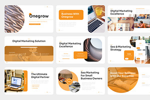 Onegrow Marketing Google Slides