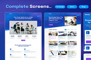 Saasly Tech SaaS Website and Mobile, an UI Kit Template by Creative Perspective (Thumbnail 5 of 8)