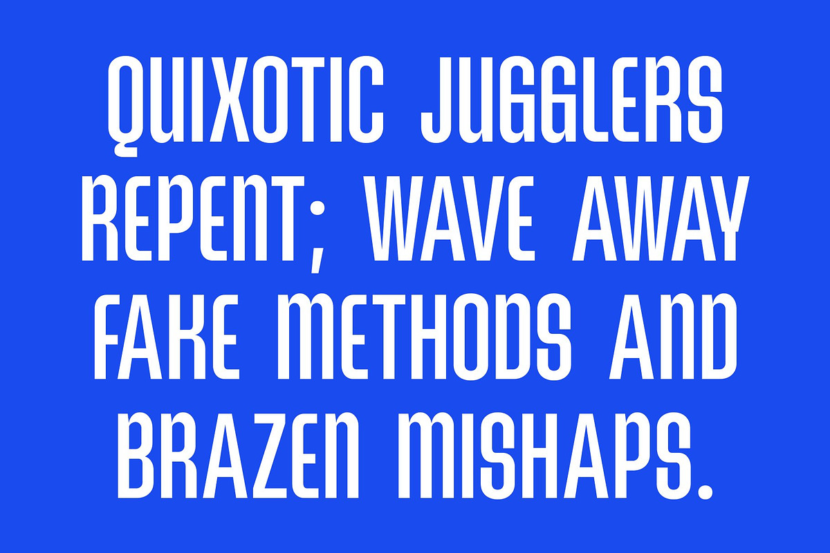 CS Geraint – Condensed Font, a Sans Serif Font by Craft Supply Co. (Photo 5 of 8)