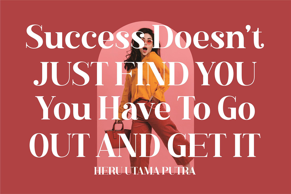 Hustle Actlife Serif LS, a Serif Font by GranzCreative (Photo 13 of 19)