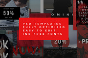 Brixton Instagram Layout Templates, a Templates & Theme by Tony Craig (Thumbnail 3 of 6)