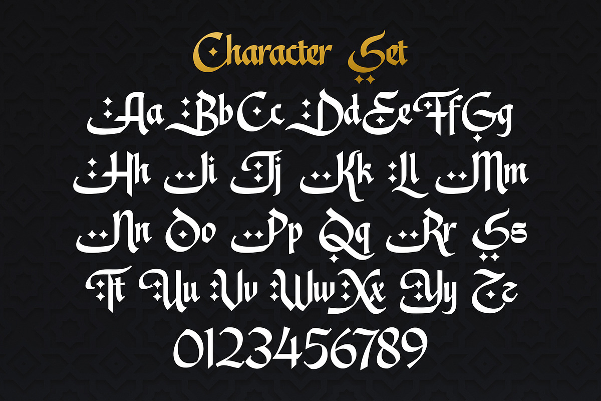 Faradisa, a Blackletter Font by RNDI Type Foundry (Photo 11 of 13)