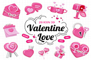 Valentine Love 3D Icon, an Environmental 3D Model by Lumina_ui_ux202 (Thumbnail 1 of 6)