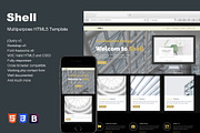 Shell - Multipurpose HTML5 Template, a HTML Template by ColorsThemes (Thumbnail 1 of 3)