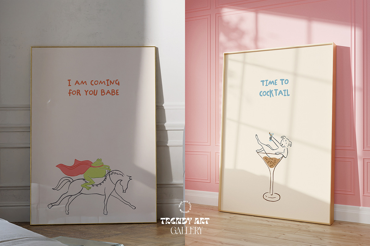 Trendy Art Bundle 2, a Graphic by Wall Art Print Studio (Photo 21 of 37)