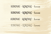 Brioche Rustic Serif Font Family, a Serif Font by Beck McCormick (Thumbnail 8 of 10)