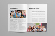 Charity Brochure Template, a Brochure Template by HiveArts (Thumbnail 4 of 9)
