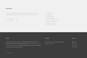 Trinity - One Page HTML Template